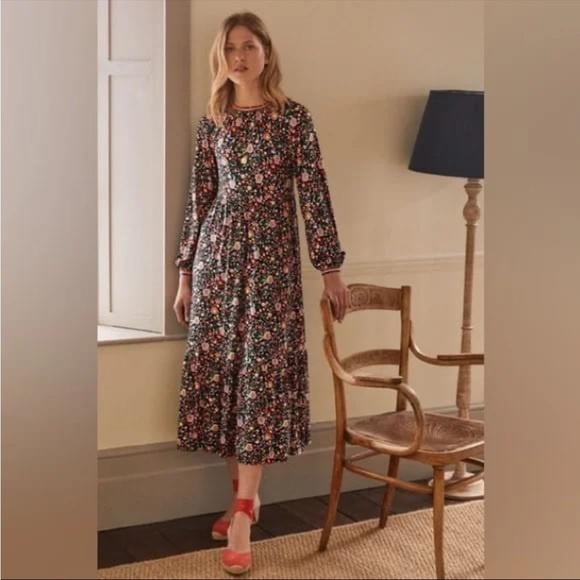 Boden Dresses & Skirts - nwt boden floral jersey midi dress